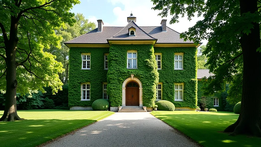 Istorinis dvaro pastatas — graži XIX amžiaus architektūra